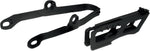 UFO Chain Guide & Chain Slider Kit For Kawasaki KXF250 2009-2016 Black
