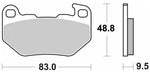 SBS LS Street Excel Sintered Rear Brake Pads For Harley Davidson RH 1250S ABS