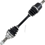 Moose Racing Complete Axle Kit For Honda TRX400 FA 2004-2007 Front Right - Black Chrome