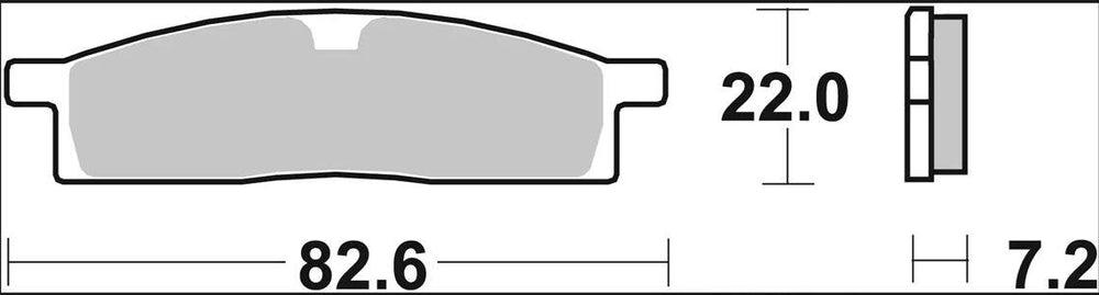 Brembo SX Prime Sintered Brake Pads For Yamaha DT 50 LC 1998-2000 Front