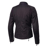 Spada Cafe Flux Ladies Motorcycle Jacket - Stealth Black