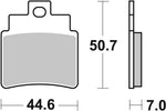 SBS HF Street Ceramic Organic Front Brake Pads For Kymco Grand Dink 250 2001-2006