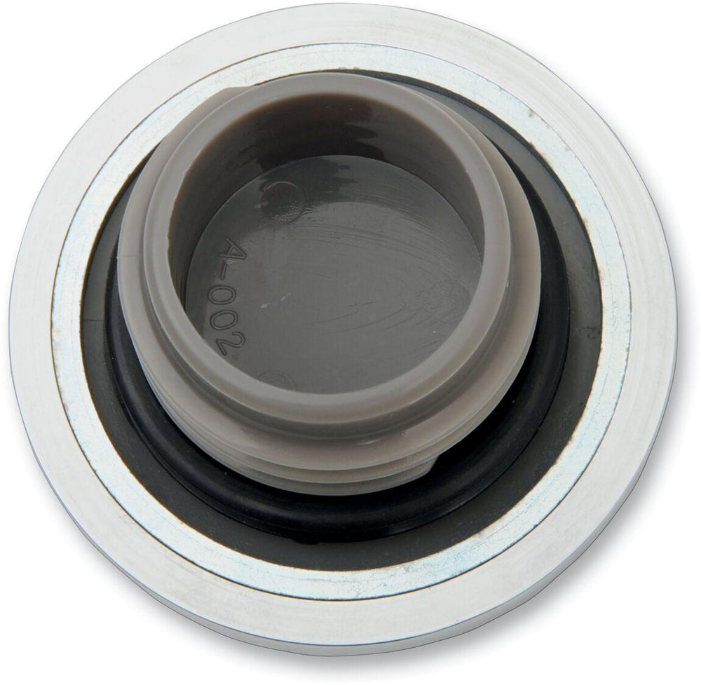 Drag Specialties Skull Fuel Cap For Harley Davidson FLHRI 1340 EFI 1996 - Black Chrome