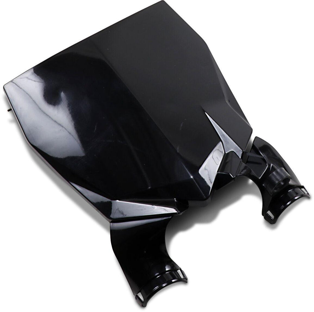 UFO Stadium Front Number Board With Fork Guards For Yamaha YZ125 2015-2021 - Black