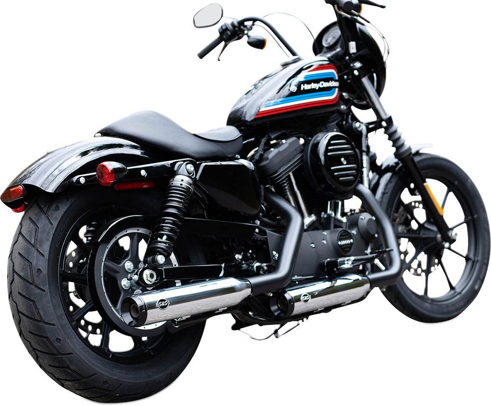 S&S Cycle Grand National Silencers For Harley Davidson XL 1200 C 2014-2020