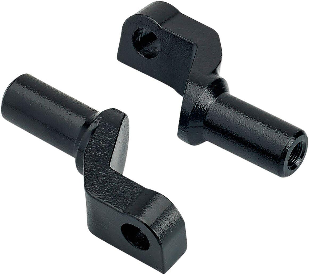 Biltwell Footpegs Mounts For Harley Davidson FXCW 1584 2008-2009 - Black