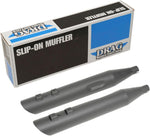 Drag Specialties Slashdown Silencers For Harley Davidson FLHR 1340 1995-1998 - Black