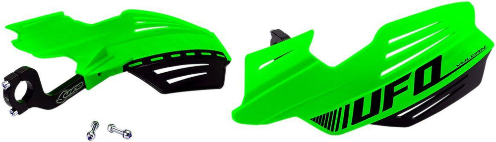 UFO Vulcan-Universal Dual Injection Hand Guards - Fluorescent Green