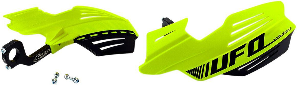 UFO Vulcan-Universal Dual Injection Hand Guards - Fluorescent Yellow