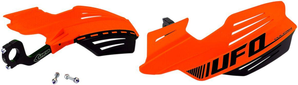 UFO Vulcan Universal Dual Injection Hand Guards - Fluorescent Orange