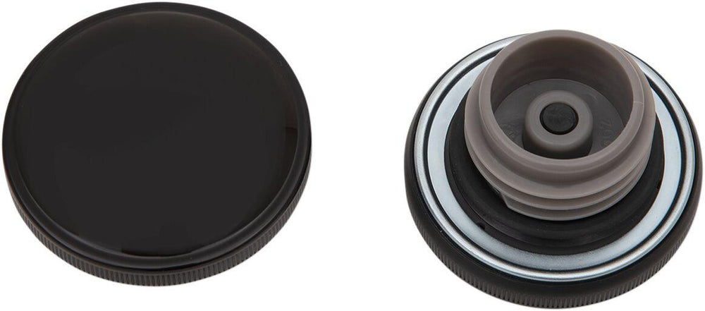Drag Specialties Screw-In Fuel Cap For Harley Davidson FLD 1690 2012-2013 - Black