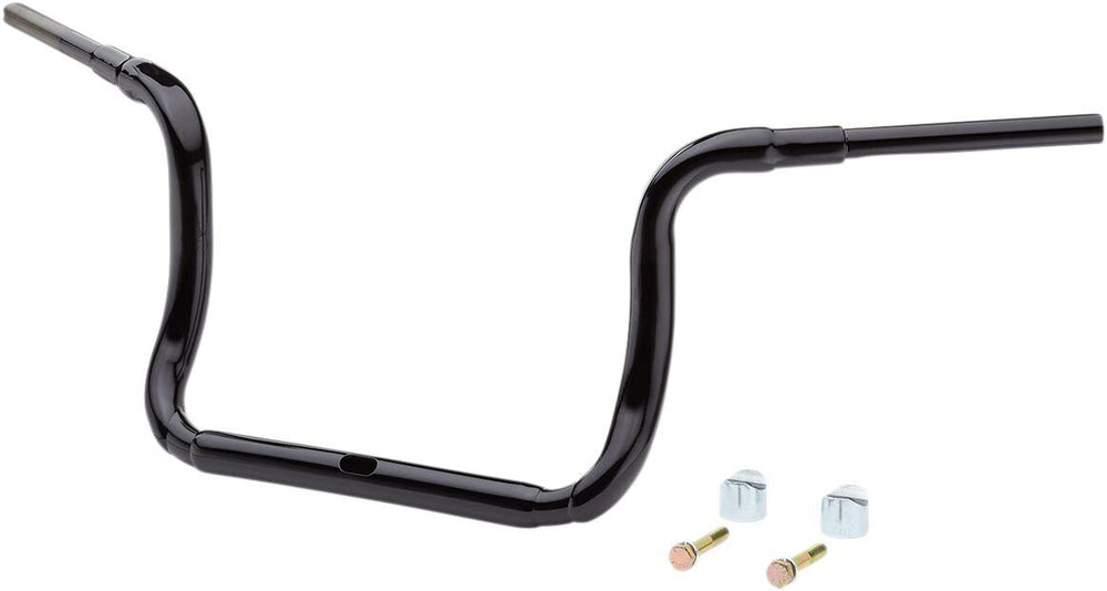 LA Choppers 1-1/2" Grande Traditional Ape Hanger Handlebar For Harley Davidson FLHC 1979 30.5 cm (12") - Black