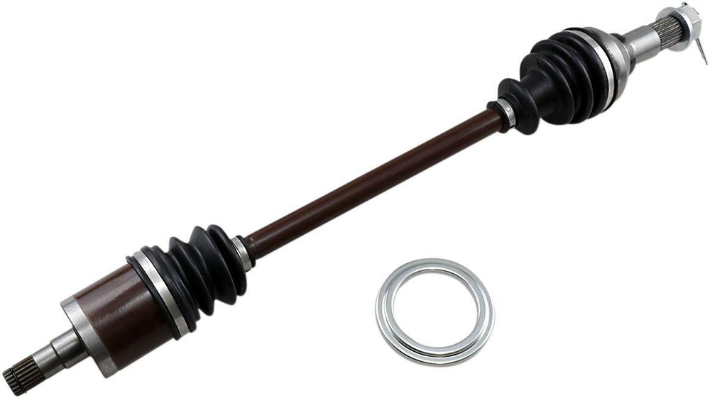 Moose Racing Complete Axle Kit For Can Am (BRP) Commander 1000 EFI 2011-2015 Front Left - Black Chrome