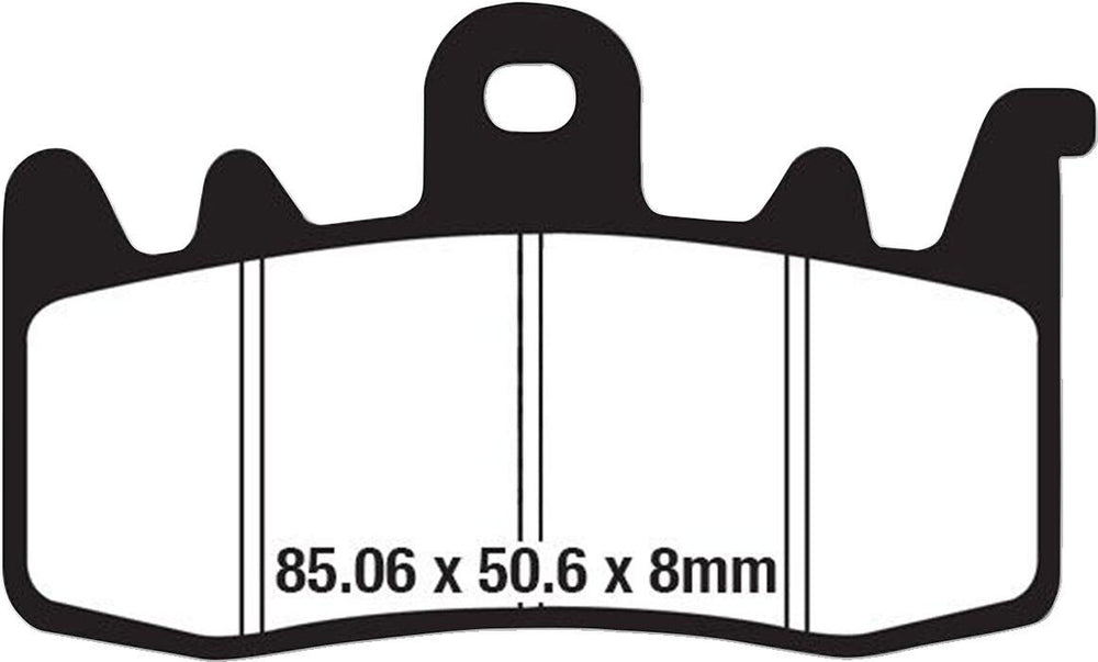 EBC Sintered Road Race GPFAX Brake Pads For Benelli 752S ABS 2021-2023 Front