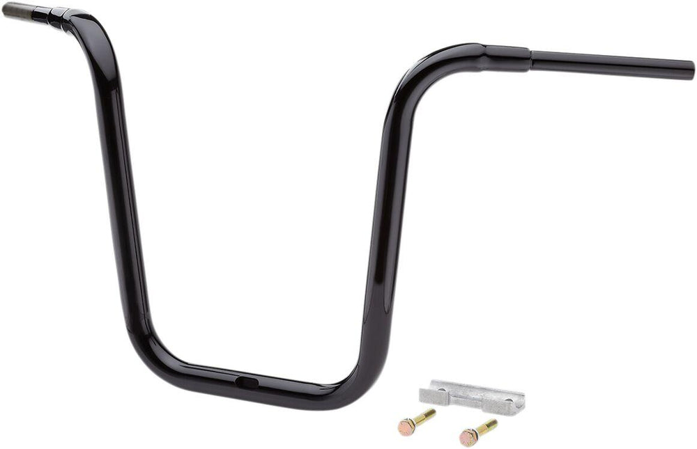 LA Choppers 1-1/2" Grande Traditional Ape Hanger Handlebar For Harley Davidson FLHT 1750 ABS 2019-2020 45.5 cm (18") - Black