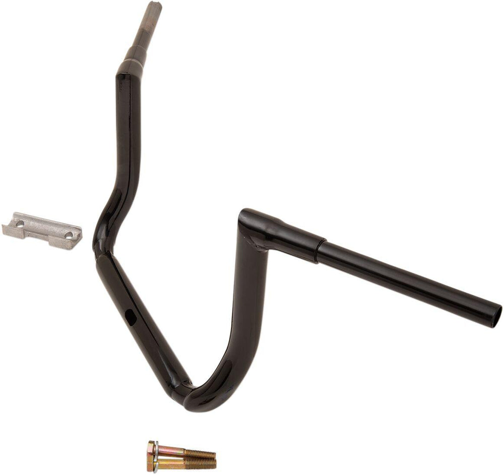LA Choppers 1-1/2" Grande Twin Peaks Touring Handlebar For Harley Davidson FLHT 1750 ABS 2019-2022 30.5 cm (12") - Black