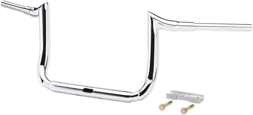 LA Choppers 1-1/2" Grande Prime Ape Hanger Handlebar For Harley Davidson FLHT 1750 ABS 2019-2022 25.5 cm (10") - Chrome
