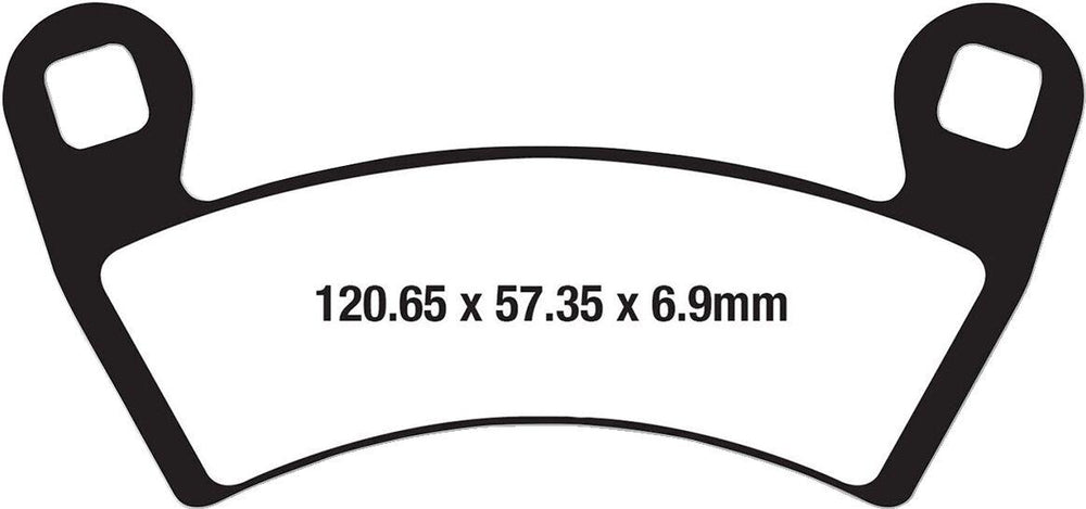 EBC Long-Life Sintered R Brake Pads For Polaris Ranger 570 Crew-4 4X4 2017-2019 Fit Front Or Rear