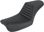 Saddlemen Step Up Tuck-n-Roll/Lattice Seat For Harley Davidson FXD 1450 Dyna Super Glide 2004-2005 - Black