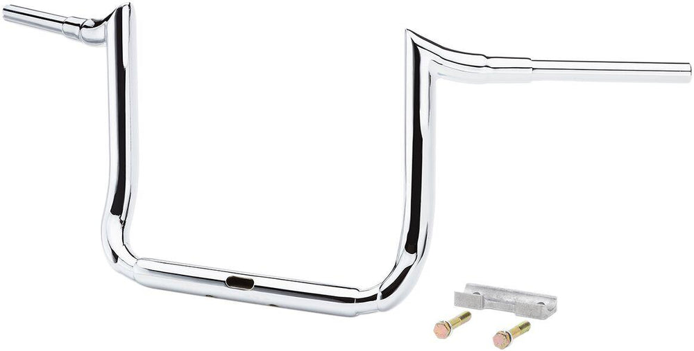 LA Choppers 1-1/2" Grande Prime Ape Hanger Handlebar For Harley Davidson FLHT 1750 ABS 2019-2022 30.5 cm (12") - Chrome