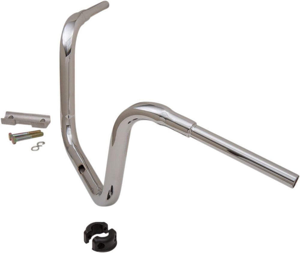 LA Choppers 1-1/2" Grande Traditional Ape Hanger Handlebar For Harley Davidson FLHT 1750 ABS 2019-2020 30.5 cm (12") - Chrome