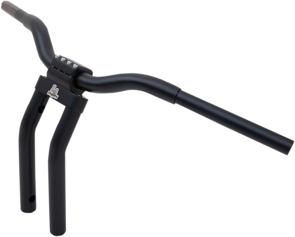 LA Choppers Kage Fighter-T Pullback Handlebar 33 cm (13") - Black/Flat