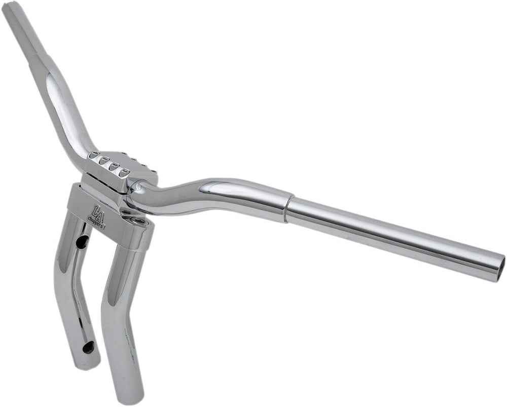 LA Choppers Kage Fighter-T Pullback Handlebar - Chrome