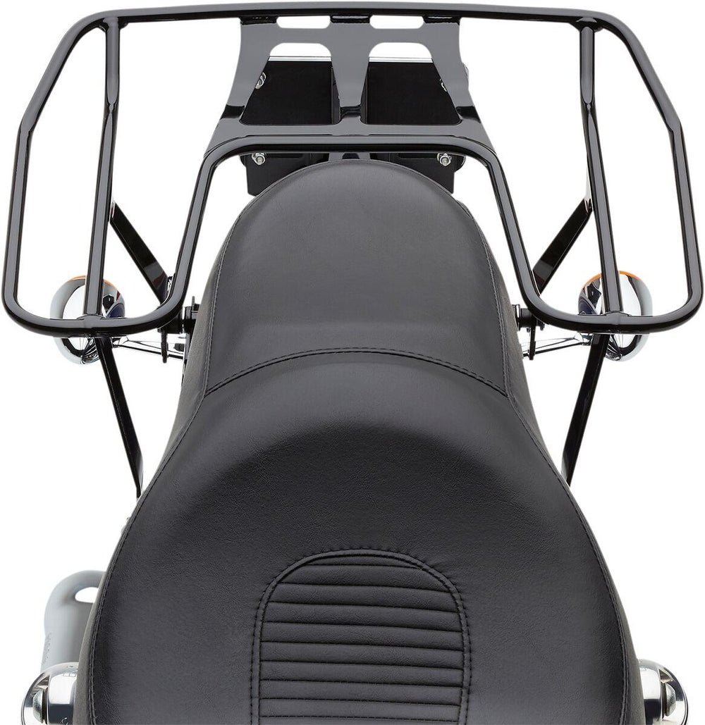 Cobra Big Ass Detachable Wrap Around Rack For Harley Davidson FLD 1690 2012-2013 - Black