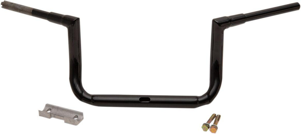 LA Choppers 1-1/2" Grande Twin Peaks Touring Handlebar For Harley Davidson FLHT 1750 ABS 2019-2022 25.5 cm (10") - Black