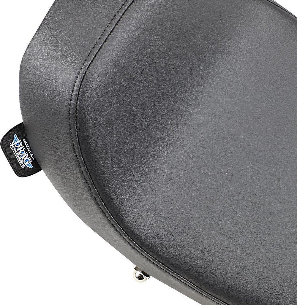 Drag Specialties Low Solo Seat For Harley Davidson FL 1200 1958-1977 Smooth - Black