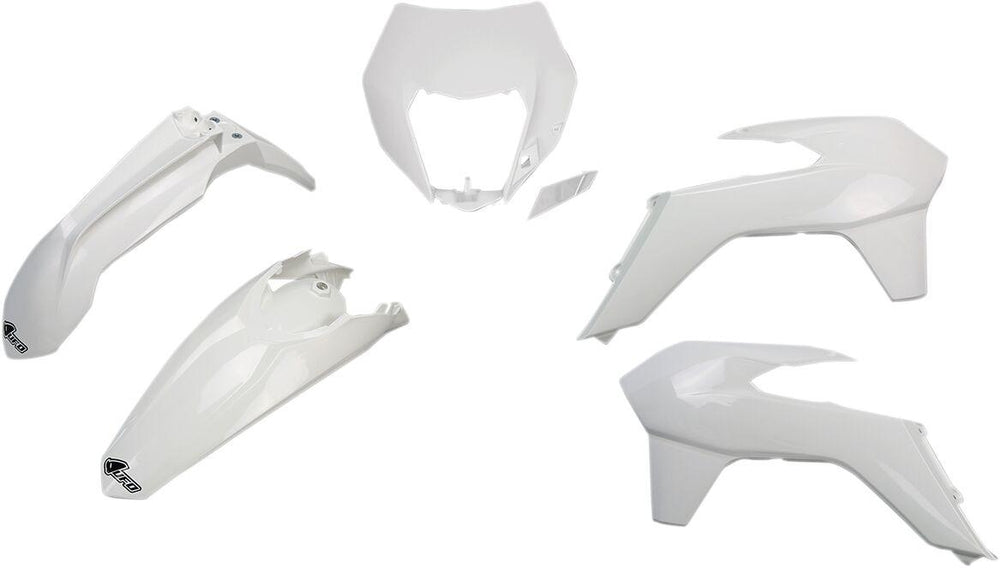 UFO Plastics Kit For KTM  EXC125 2014-2016 - White