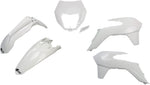 UFO Plastics Kit For KTM  EXC125 2014-2016 - White