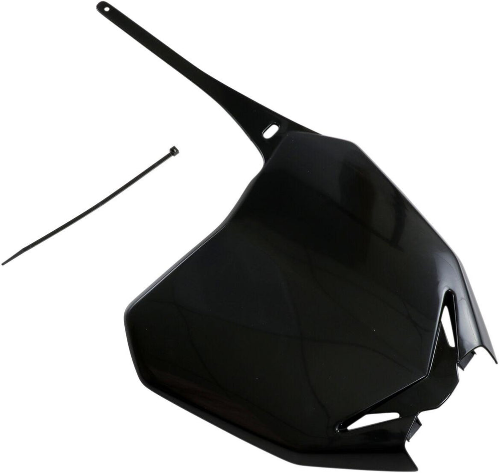 UFO Front Number Board For Suzuki RMZ250 2010-2025 - Black