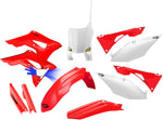 Cycra Powerflow Plastics Kit For Honda CRF250R 2018-2021 - Red White