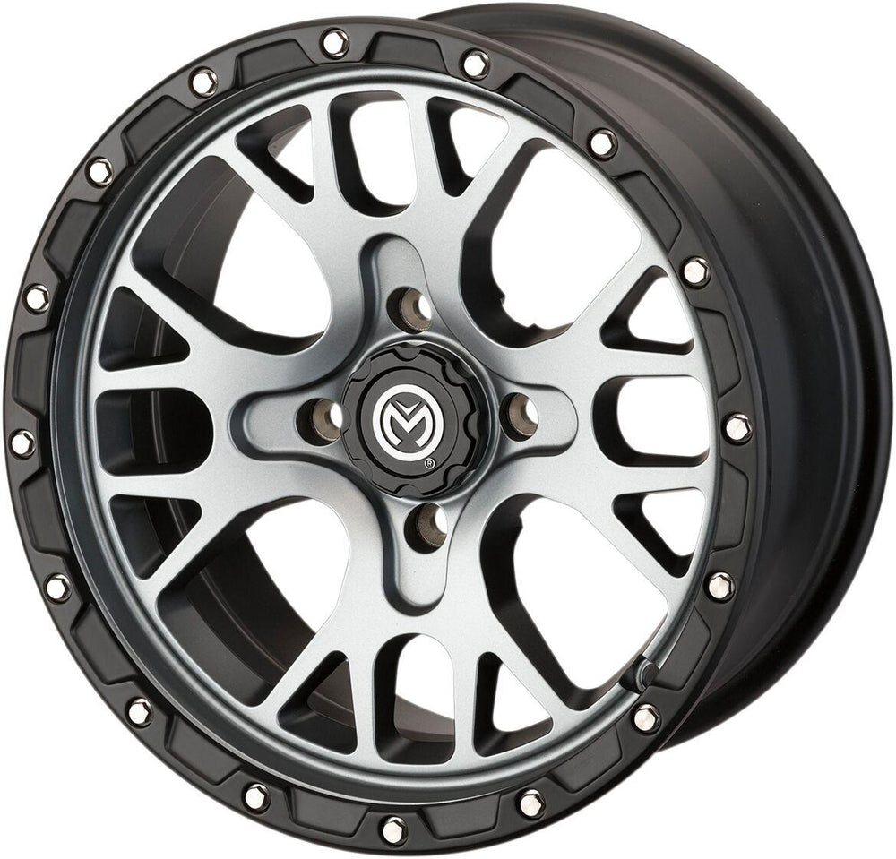 Moose Racing 545X Wheel For Kawasaki KVF650 4X4 2005-2012 Fits Front Or Rear - Grey Satin