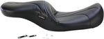 LE Pera Sorrento 2 Up Seat For Harley Davidson FLH 1868 ABS 2021 Stitched 15-1/2" - Black