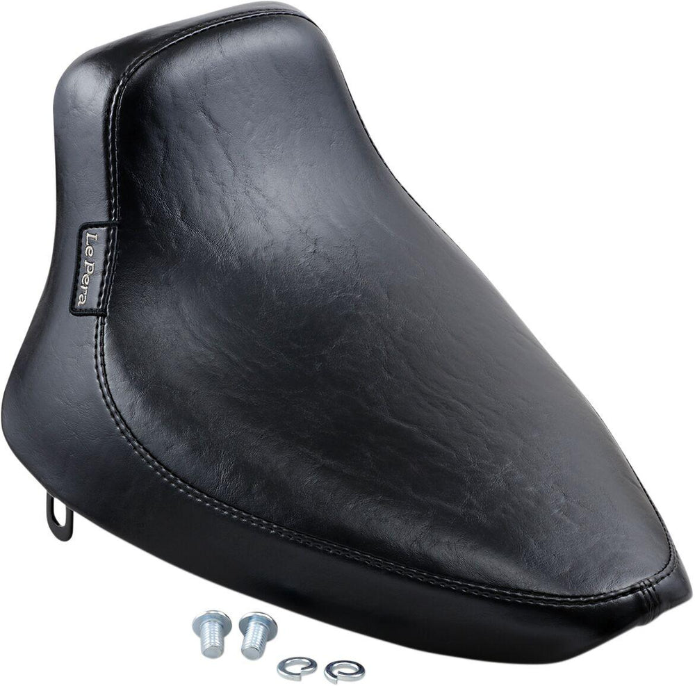 LE Pera Silhouette Solo Foam Seat For Harley Davidson FLST 1340 1986-1990 Smooth - Black