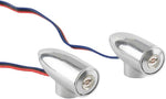 Paul Yaffe Lightning Bullets Run/Turn LED Lights For Harley Davidson FLDE 1750 ABS 2018-2020 Chrome Amber White