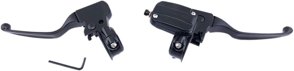 Drag Specialties Handlebar Control Kit For Harley Davidson FLHR 1340 1996-1998 - Black