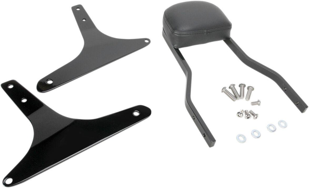 Cobra Square Sissy Bar For Harley Davidson FLSTF 1584 2007-2011 - Black