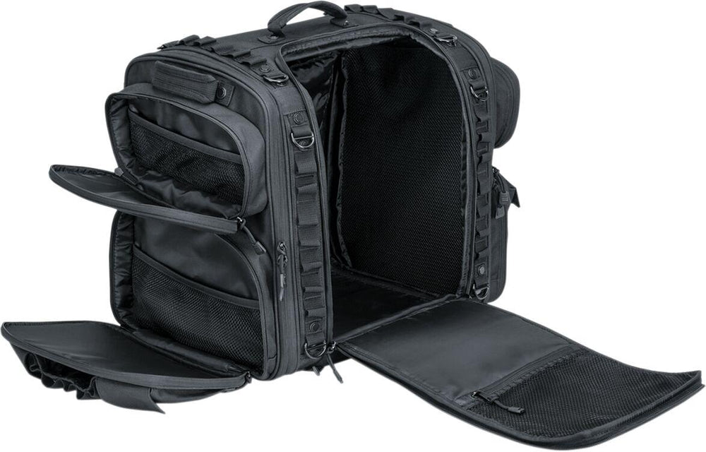Kuryakyn Momentum Road Warrior Bag - Black/59L