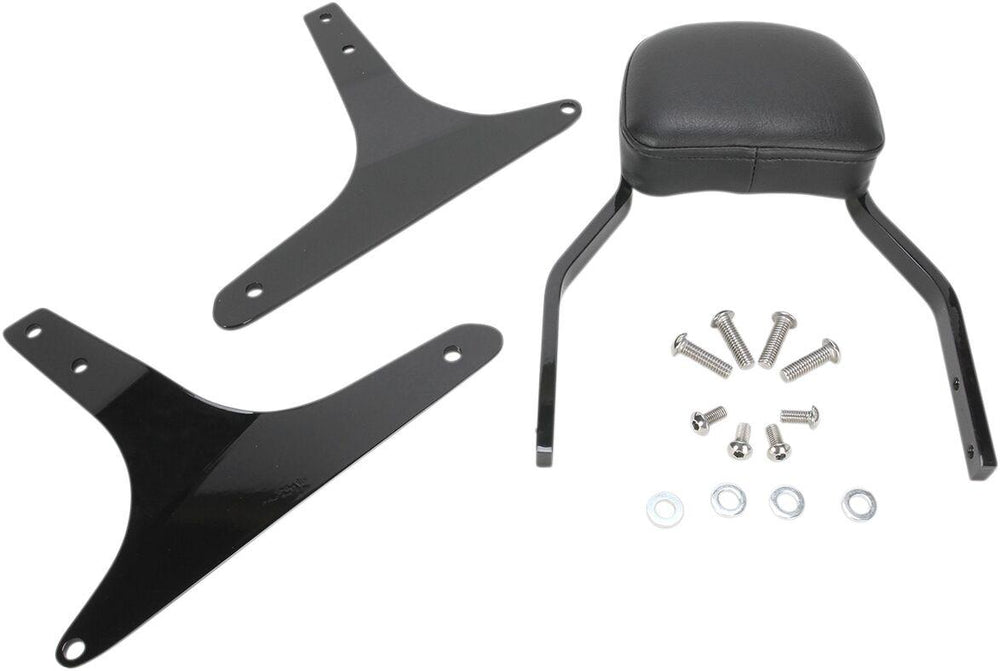 Cobra Square Sissy Bar For Harley Davidson FLSTF 1584 2007-2011 - Black