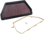 K&N High Flow Air Filter For Honda CBR 1000 RR 2017-2019 - Black Red