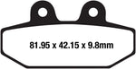 EBC FA-HH Series Sintered Brake Pads For Harley Davidson FLDE 1750 ABS Softail Deluxe 107 2018-2020 Rear