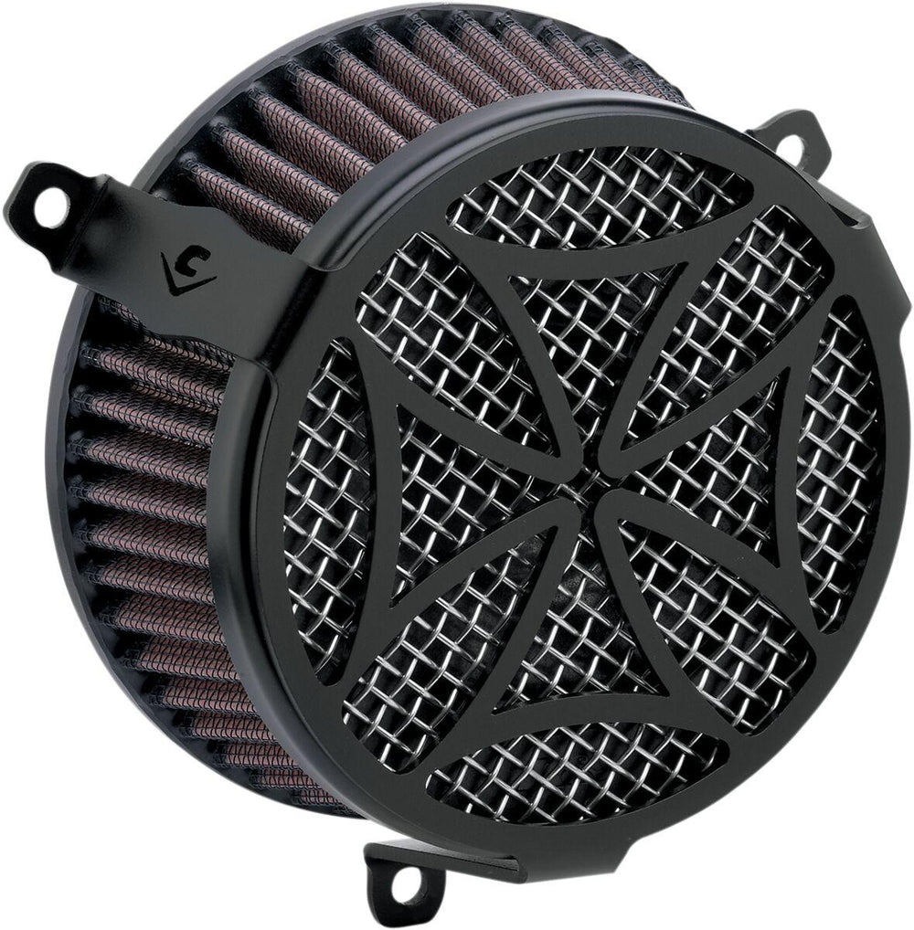 Cobra Air Cleaner Kit For Harley Davidson FLHR 1584 2008-2011 Cross - Black