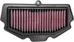 K&N High Flow Air Filter For Kawasaki EN 650 2015-2016 - Black Red