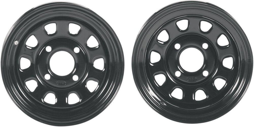 ITP Delta Steel Wheel For Polaris Predator 500 2X4 2008 Fits Front Or Rear 14x7" - Black