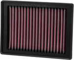 K&N High Flow Air Filter For KTM  AdVenture 1050 2015-2016 - Black Red