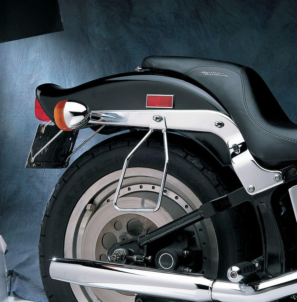 Drag Specialties Universal Saddlebag Hard Mount Kit For Harley Davidson FLST 1340 1987-1990 - Chrome