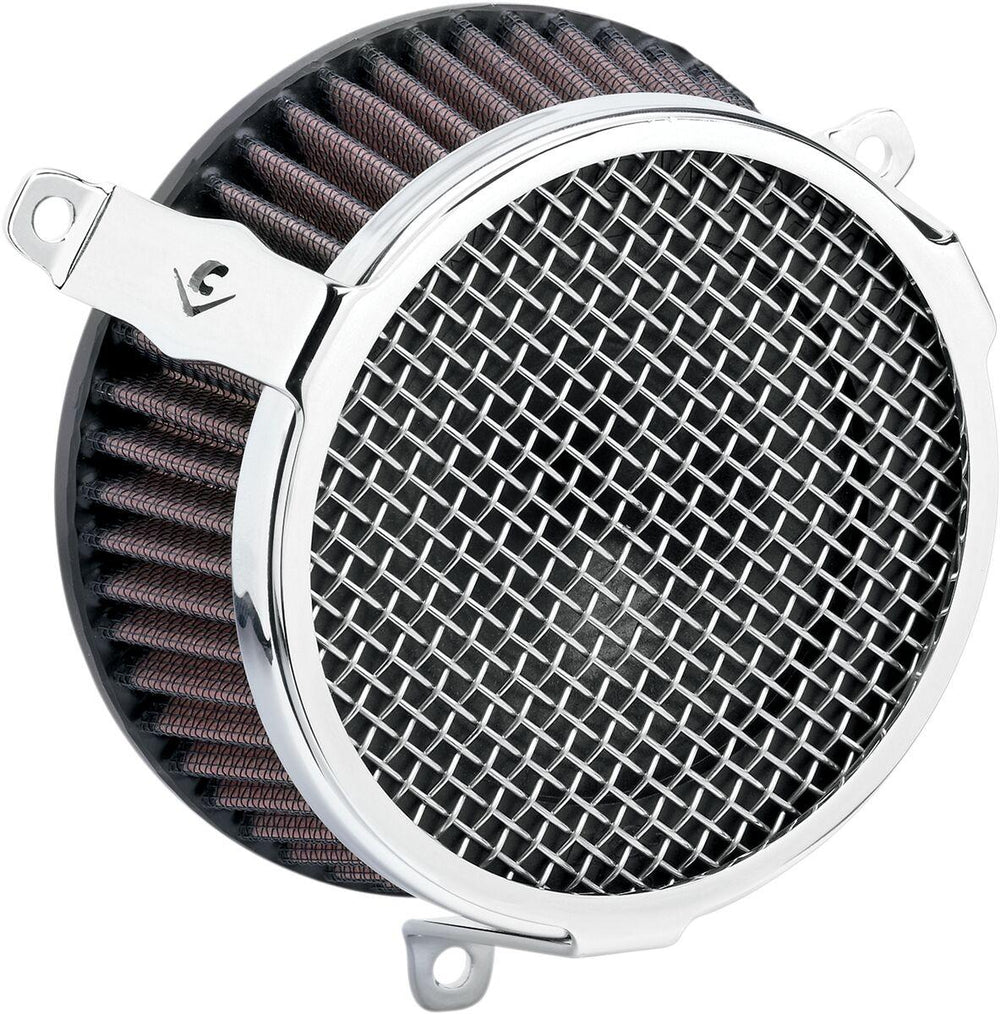 Cobra Air Cleaner Kit For Harley Davidson FLD 1690 2012-2013 Plain - Chrome
